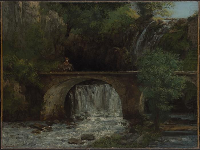 Gustave Courbet Le Grand Pont china oil painting image